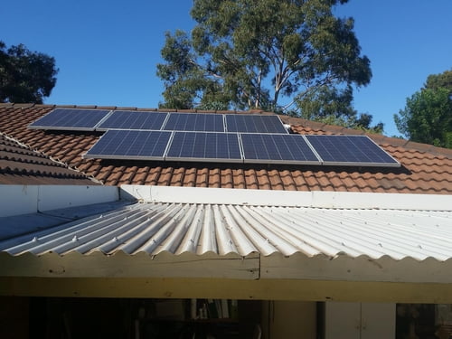 Foto solar-panels-dach